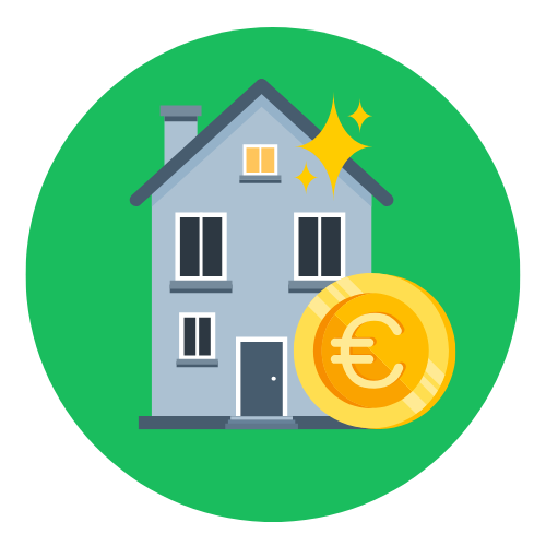 Icon nieuw dak zo goedkoop mogelijk