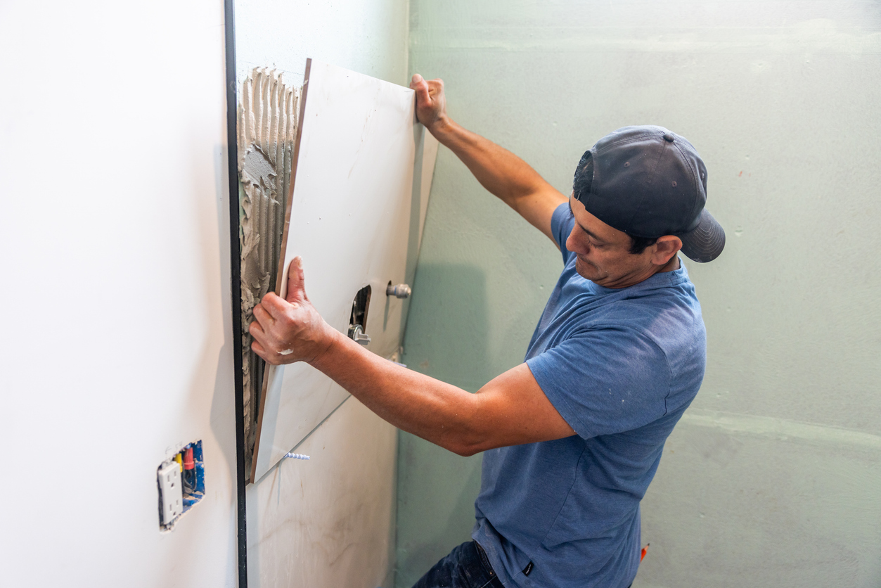 badkamer tegels plaatsen