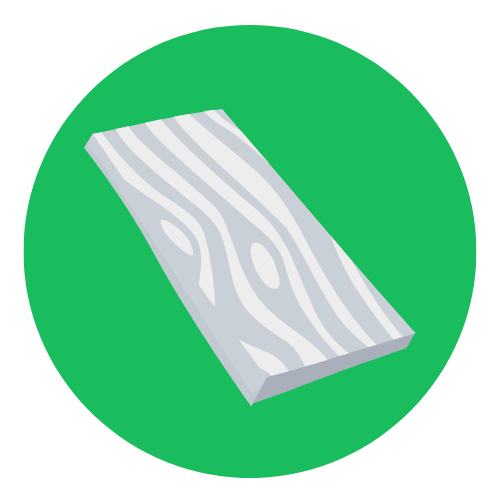 Icon nokverhoging materiaal kunststof