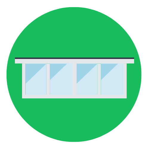 Icoon dakkapel 4 meter