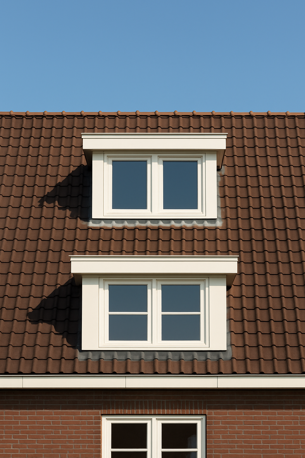 Dubbele dakkapel - twee dakkapellen boven elkaar