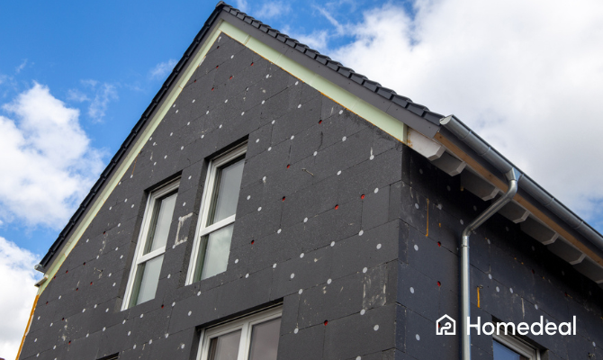 Gevelisolatie buitenzijde huis