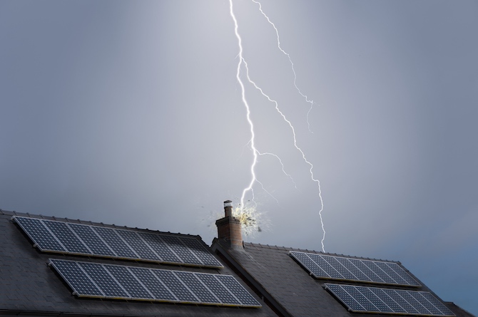 Zonnepanelen aarden