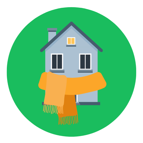 Icon belangrijke factor warmtepomp installatie: isolatie
