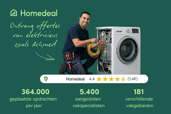Homedeal ontvang offertes van elektriciens Achmed
